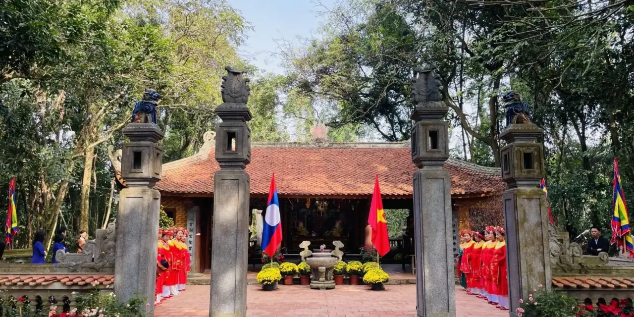 Đền thờ công chúa Nhồi Hoa ở Ninh Bình – Di tích độc đáo lưu giữ tình hữu nghị Việt – Lào
